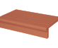 Клинкерный набор римский KING KLINKER рифленый Рубиновый красный (01), 330/175x245x12 мм