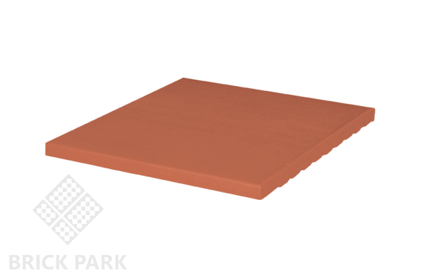 Клинкерная напольная плитка KING KLINKER Рубиновый красный (01), 245x245x14 мм