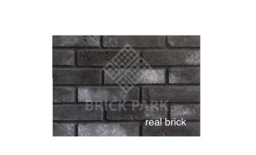 Плитка ручной работы угловая 20мм Real Brick Коллекция 3 RB 3-08 Седой граф