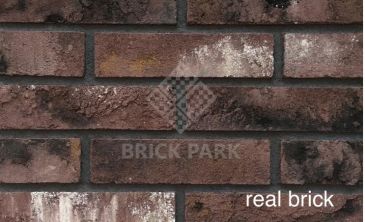 Кирпич ручной формовки Real Brick КР/1ПФ RB 04 бордовый