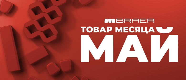 Акция «Товар месяца» на тротуарную плитку BRAER