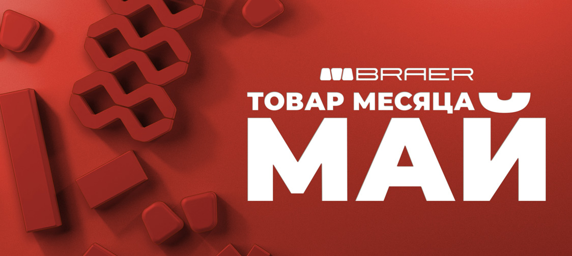 Акция «Товар месяца» на тротуарную плитку BRAER