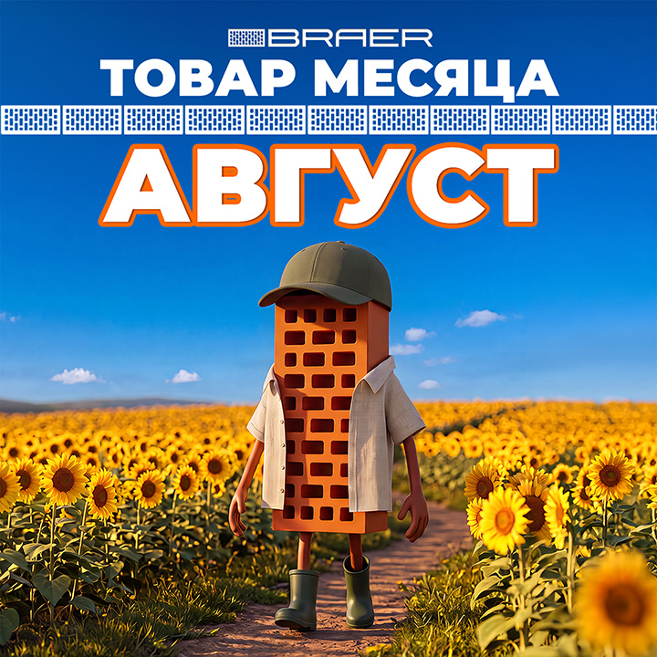 Браер, товар месяца - керамическая продукция, август