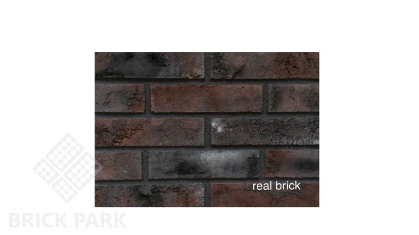 Плитка ручной работы Real Brick Коллекция 2 RB 2-09 Чёрный магнезит