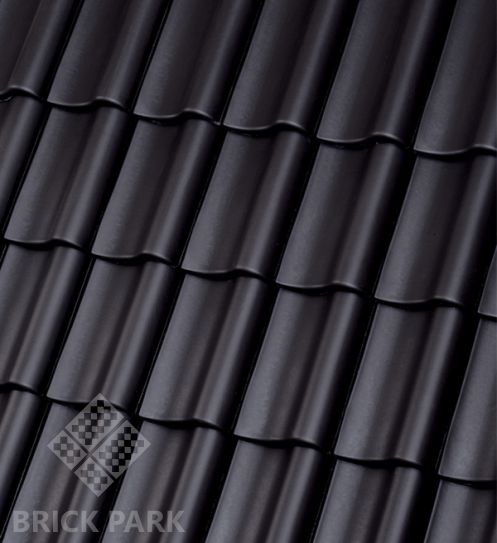 Керамическая черепица Roben LIMBURG Anthrazit (Антрацит, ангоб)