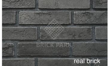 Кирпич ручной формовки Real Brick КР/1ПФ RB 13 графитовый  