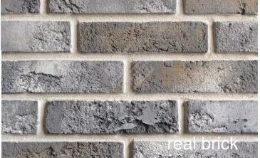 Кирпич ручной формовки Real Brick КР/0,5ПФ угловой RB 12 платиновый