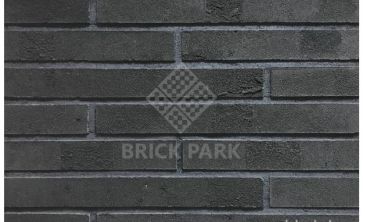 Кирпич ручной формовки Real Brick КР/0,5ПФ Ригель угловой RB 13 графитовый