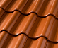 Керамическая черепица Roben BORNHOLM Kupfer-rotbraun (Медный красно-коричневый)