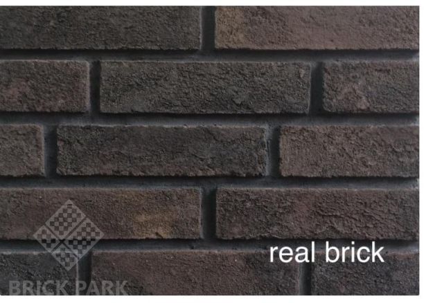 Кирпич ручной формовки Real Brick КР/0,5ПФ Ригель RB 06 горький шоколад