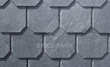 Кровельный сланец чешуйчатая Октагон Octogones