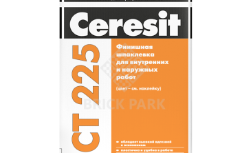 Шпатлевка финишная цементная Ceresit CT 225 серая 25 кг