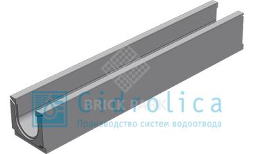 BGU Универсальный лоток DN100, № 5-0, без уклона