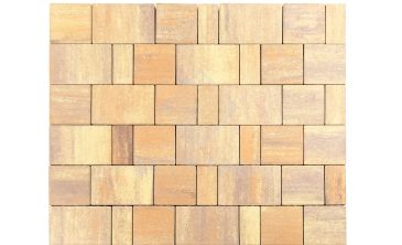 Бетонная брусчатка БРАЕР Старый город Венусбергер Color Mix Тип  / САХАРА 120x160x60