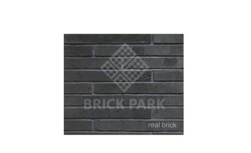 Кирпич ручной формовки Real Brick КР/1ПФ Ригель RB 13 графитовый