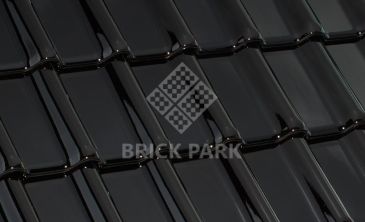 Черепица керамическая Laumans TIEFA XL TOP Высококачественная глазурь nr.50 schwarz