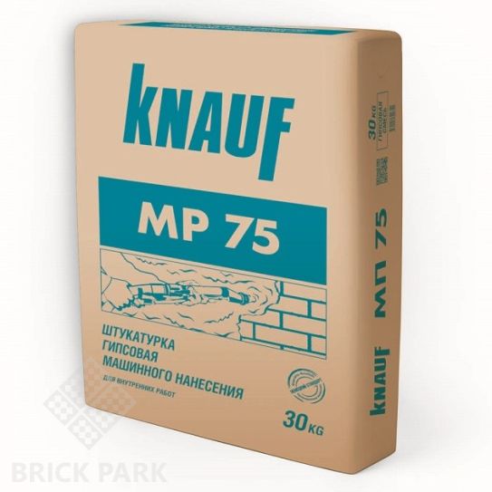 Штукатурка гипсовая машинного нанесения Knauf МП 75 30 кг