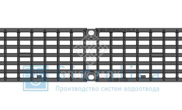 Решетка чугунная ячеистая DN100, 500/147/25, 27/13, кл. E600 кН