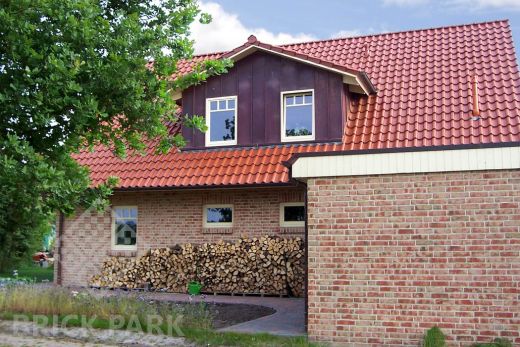 Керамическая черепица Roben BORNHOLM Kupfer-rotbraun (Медный красно-коричневый)