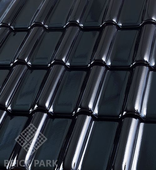 Керамическая черепица Roben FLANDERNplus Biscaya, glasur (Бискайя, глазурь) 