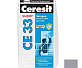 Затирка цементная для узких швов Ceresit CE 33 Super Антрацит 2 кг