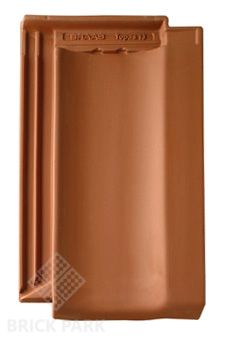 Керамическая черепица Braas Топаз 13V натуральный красный