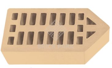 Кирпич фасонный Sanmax Нежно-бежевый ФЛ-10