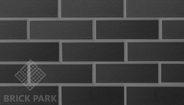 Клинкерная плитка Abc Schwarz matt угловая 52