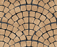 Тротуарная плитка Каменный век Классико Ориджинал Color Mix Оранжево-белый 110(72,8)×115×60