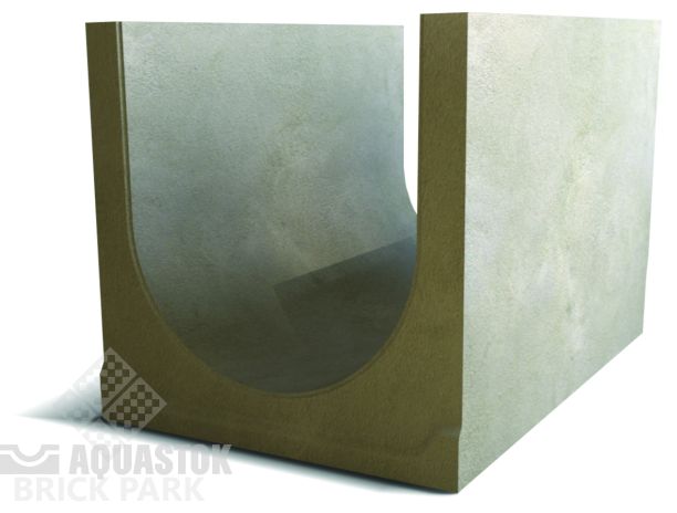 Лоток водоотводный бетонный ЛВБ Norma 500 №20 с уклоном 0,5%
