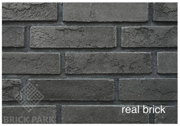 Кирпич ручной формовки Real Brick КР/0,5ПФ RB 13 графитовый  