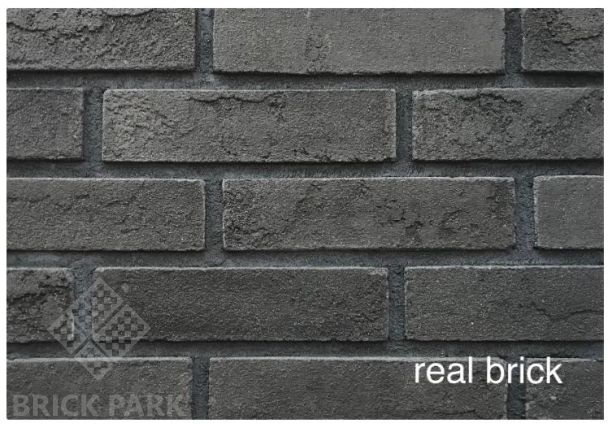 Кирпич ручной формовки Real Brick КР/0,5ПФ RB 13 графитовый  