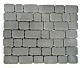 Бетонная брусчатка БРАЕР Ривьера серый 232,75x132x60