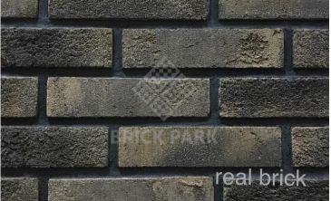 Кирпич ручной формовки Real Brick КР/0,5ПФ угловой RB 14 хаки 