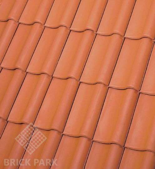 Керамическая черепица Roben BORNHOLM Naturrot (Натуральный красный)