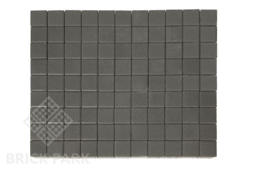 Бетонная брусчатка БРАЕР Лувр Серый 100x100x60