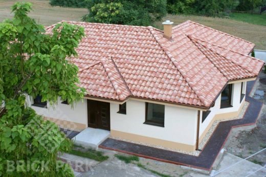 Черепица La Escandella Mixed 'S' Roof Tile Large RED Mediterranea