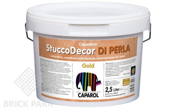 Caparol Capadecor StuccoDecor DI PERLA Silber