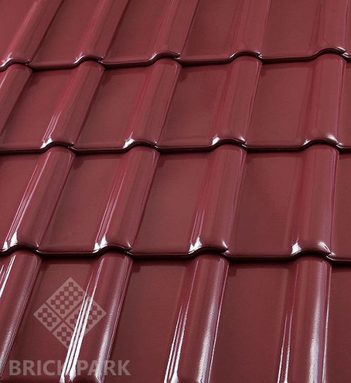 Керамическая черепица Roben PIEMONT Trentino, glanz-engobe (Трентино, глянцевый ангоб)
