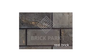 Плитка ручной работы угловая Real Brick Коллекция 5 Травертин RB 5-07 Пепел 