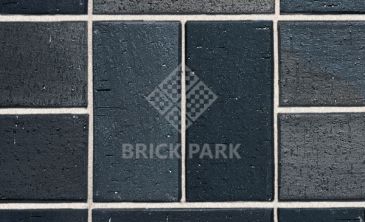 Клинкерная брусчатка Roben Pflasterklinker SCHWABING schwarz-buntgeflammt, gefast 200x100x40