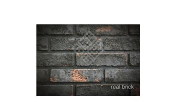 Плитка ручной работы Real Brick Коллекция 2 ЧЁРНЫЙ ПРИНЦ RB 2-03 Глина 