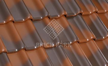 Черепица керамическая Laumans TIEFA  2000 TOP Натуральный Ангоб nr.18 rustique