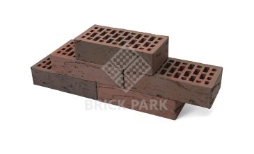 Кирпич BRAER Баварская кладка бордо кора дуба 1НФ