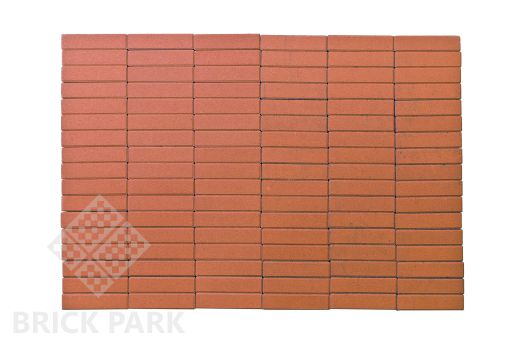Бетонная брусчатка БРАЕР Прямоугольник Оранжевый