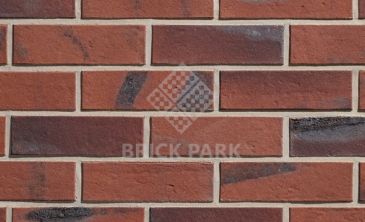 Кирпич Abc 4754 Bremen rot-eisen-bunt glatt NF