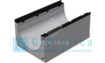 BGM Массивный лоток DN500, №. 5-0, без уклона, высота 475