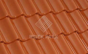 Черепица керамическая Laumans IDEAL VARIABEL Высококачественная глазурь nr.114 ockerbraun