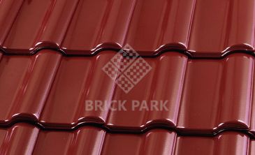 Керамическая черепица Roben BARI Cayenne, glanz-engobe (Кайенский, глянцевый ангоб)