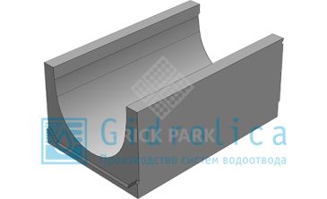 BGU-XL Универсальный лоток DN500, № 25-0, без уклона, высота 575